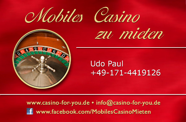 Casino Visitenkarte