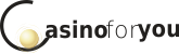 Das Firmenlogo von Casino for you